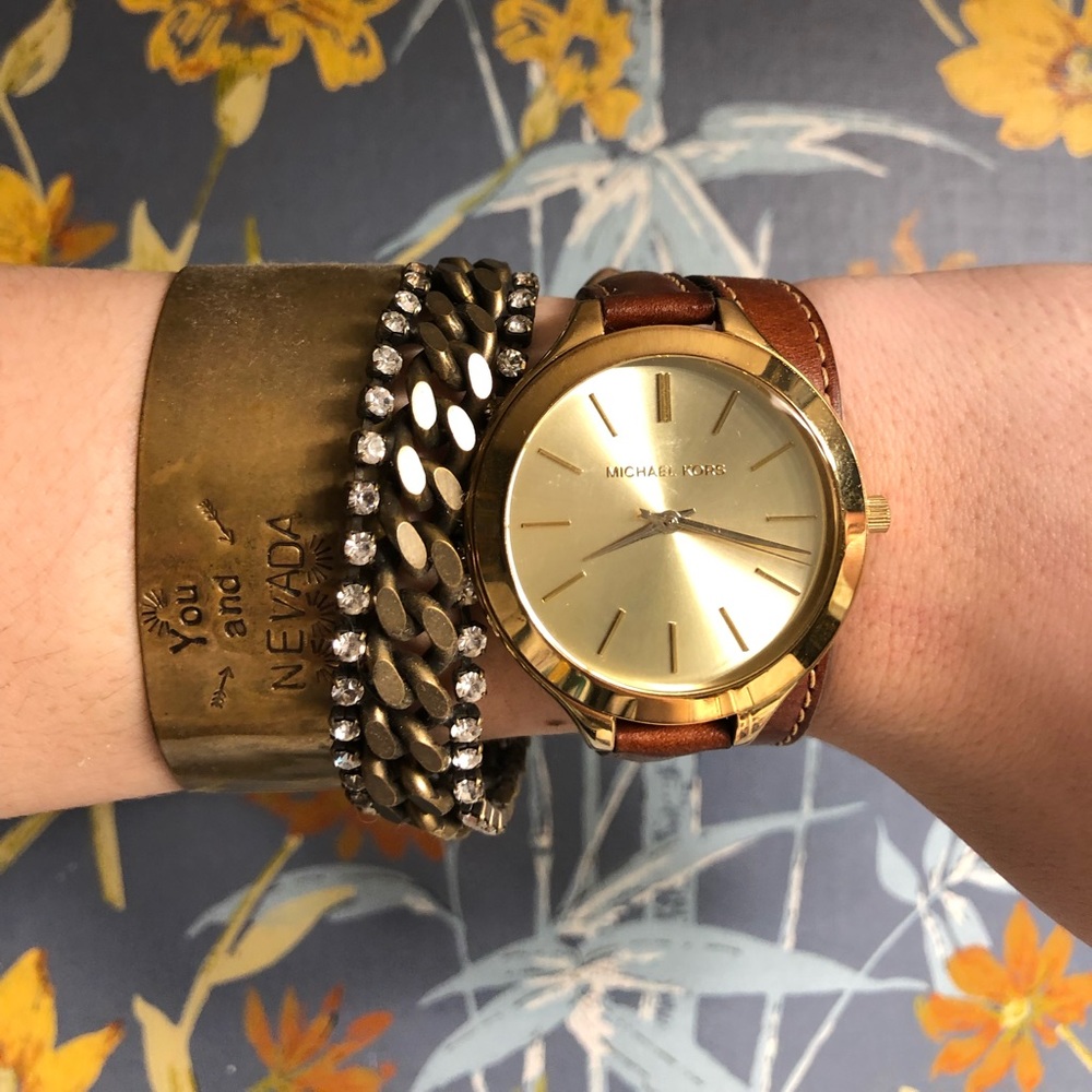 Michael Kors wrap watch